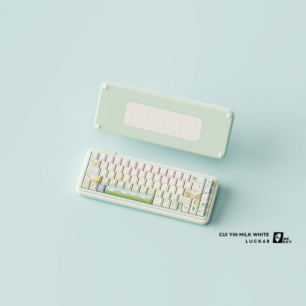 [In Stock] Luck68 Ball-catched Tri-mode RGB Prebuilt Mechanical Keyboard