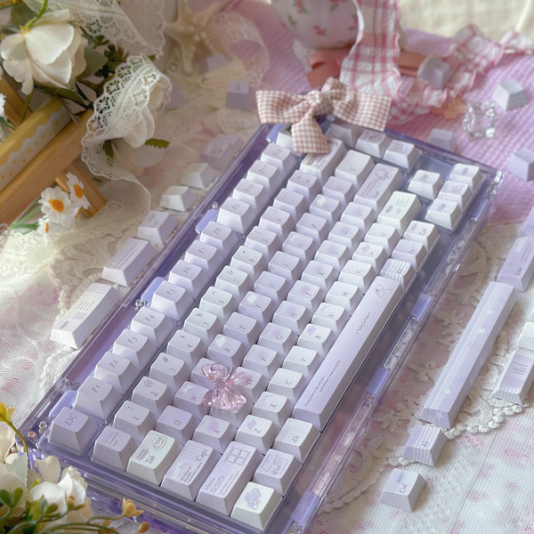 [In Stock] Today It Rains Dye Sublimation PBT Cherry Profile Keycaps