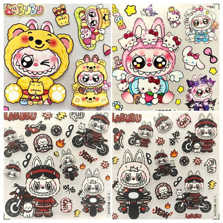 Embossed Sticker/Waterproof and Oil-Proof/DIY Handmade - Leokee case