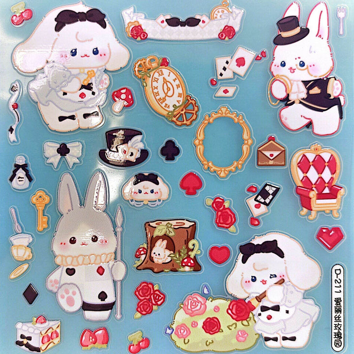 Embossed Sticker/Waterproof and Oil-Proof/DIY Handmade - Leokee case