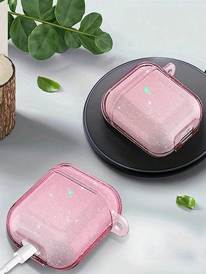 Stand Silicone Protective Case For Original Pro2/4 Pro/ 3/2/1, Transparent Bluetooth Earphone Cover Soft Earphone Case - Leokee case