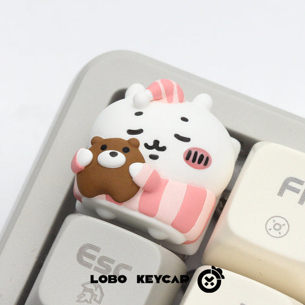 [In Stock] Chiikawa Sleepwear Series Resin Artisan Keycap