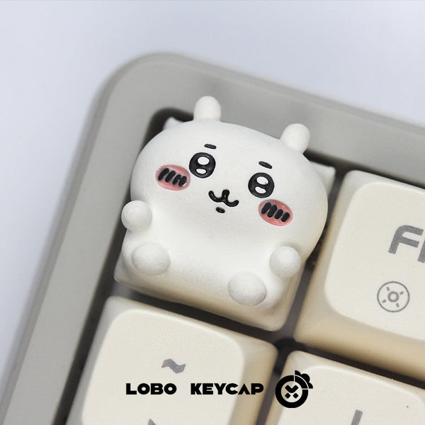 [In Stock] Chiikawa Cute Resin Artisan Keycap