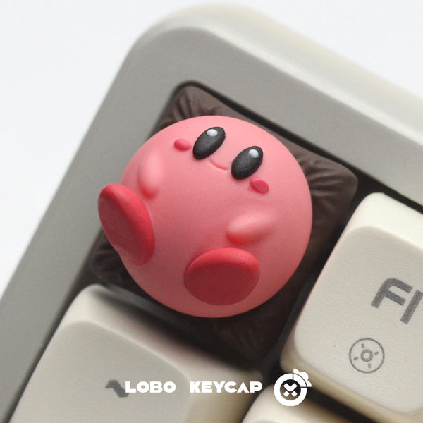 [In Stock] Kirby Resin Artisan Keycap