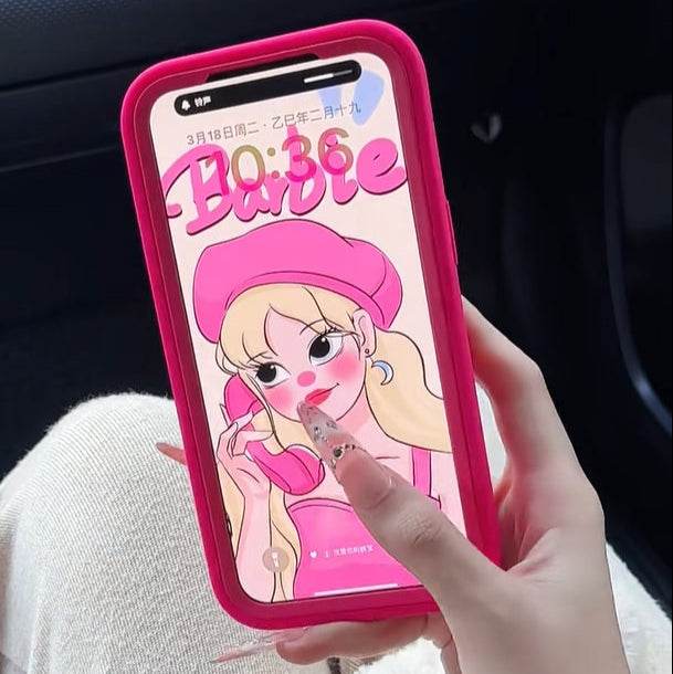 Thickened silicone wave pattern non-slip phone case - Leokee case