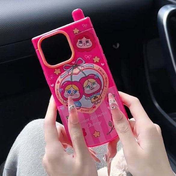 Love Flip Mirror Big Brother Phone Case - Leokee case