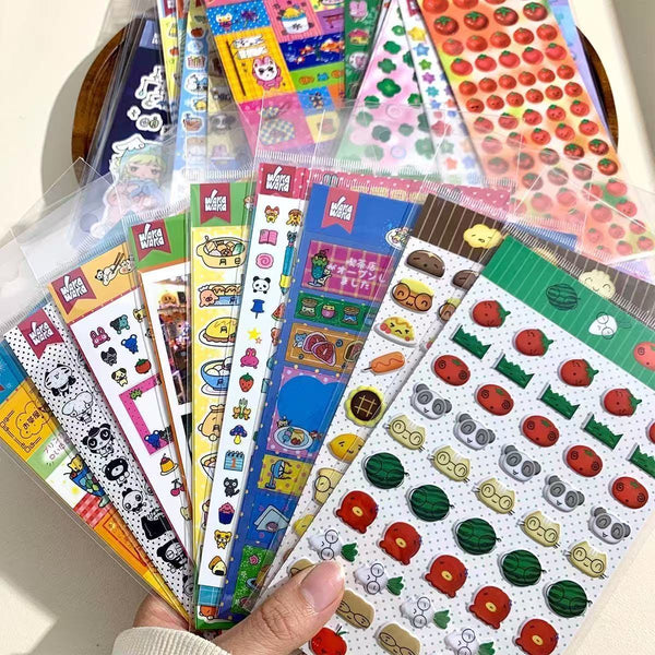 20 Sheets Retro Japanese Sticker Lucky Set