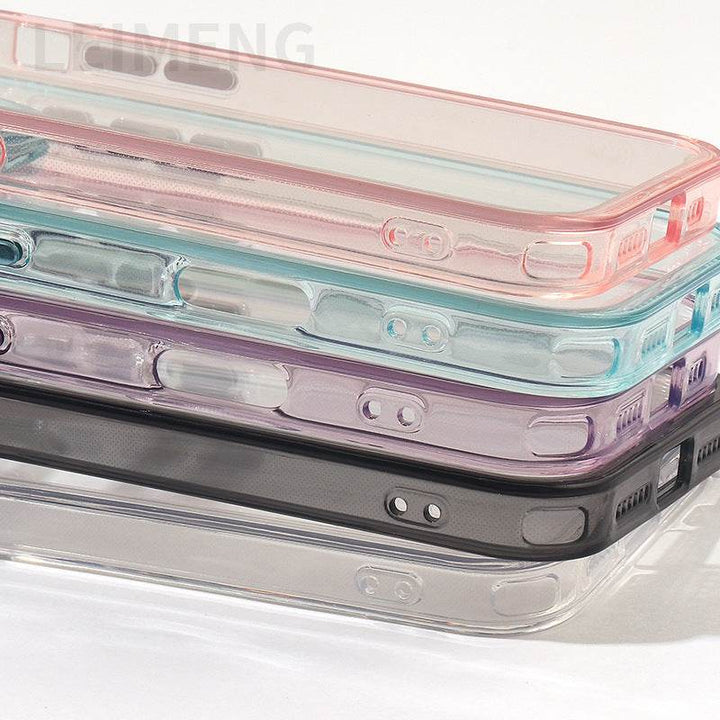 Simple and transparent phone case that can be customized - Leokee case