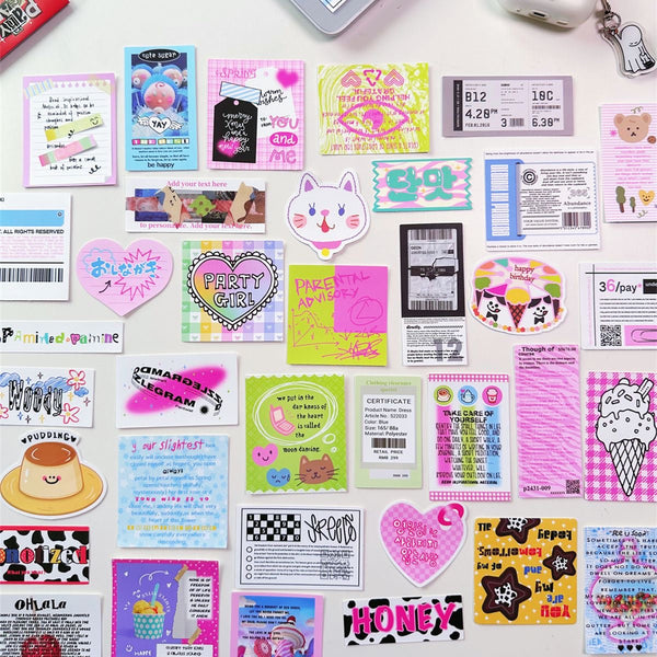 35Pcs Dopamine Sticker Pack