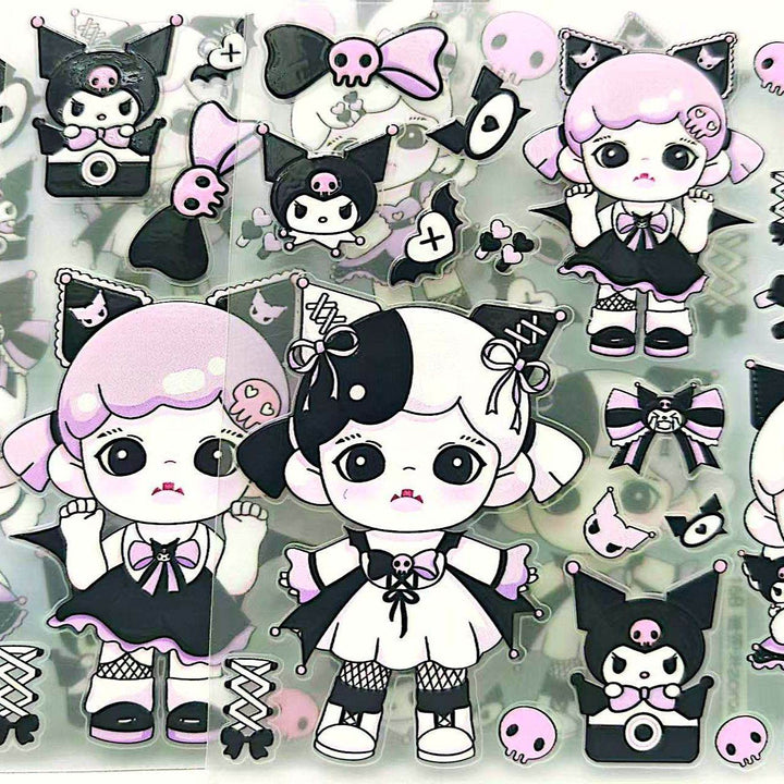 Embossed Sticker/Waterproof and Oil-Proof/DIY Handmade - Leokee case