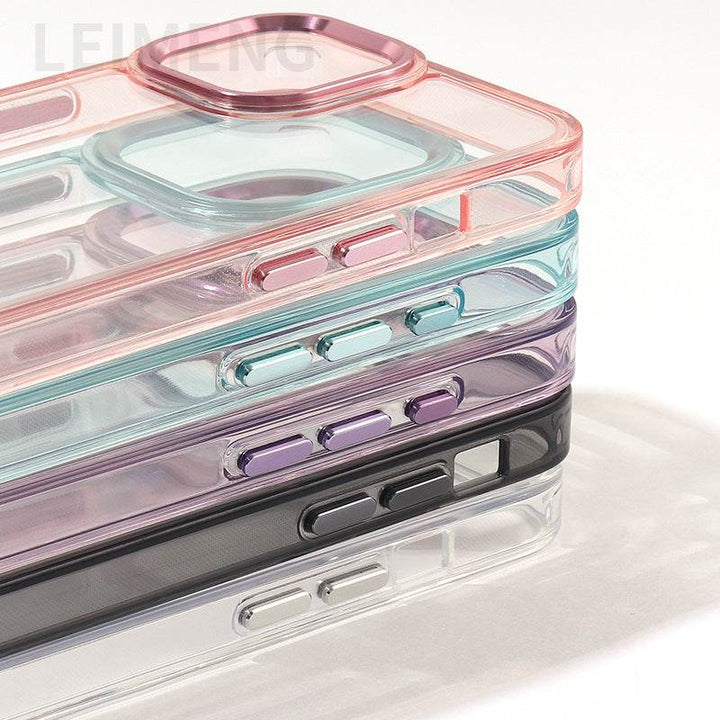 Simple and transparent phone case that can be customized - Leokee case