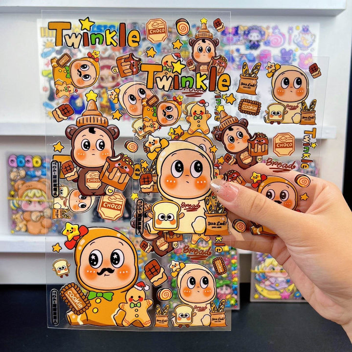 DORA Sticker Series【Matte Embossed Stickers】diy - Leokee case