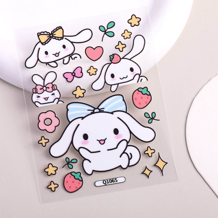 Cute Pink Jelly Stickers ins Good-looking diy 3D Cartoon Super Cute Tablet Camera Notebook - Leokee case