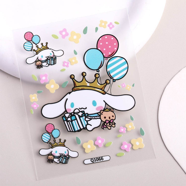 Cute Pink Jelly Stickers ins Good-looking diy 3D Cartoon Super Cute Tablet Camera Notebook - Leokee case