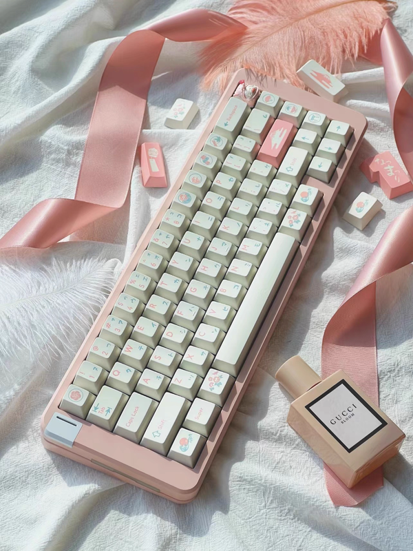 [In Stock] Natsu Matsuri Cherry Profile Dye Sublimation PBT Keycaps