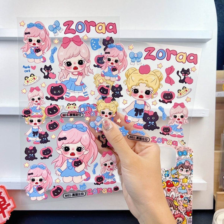 DORA Sticker Series【Matte Embossed Stickers】diy - Leokee case