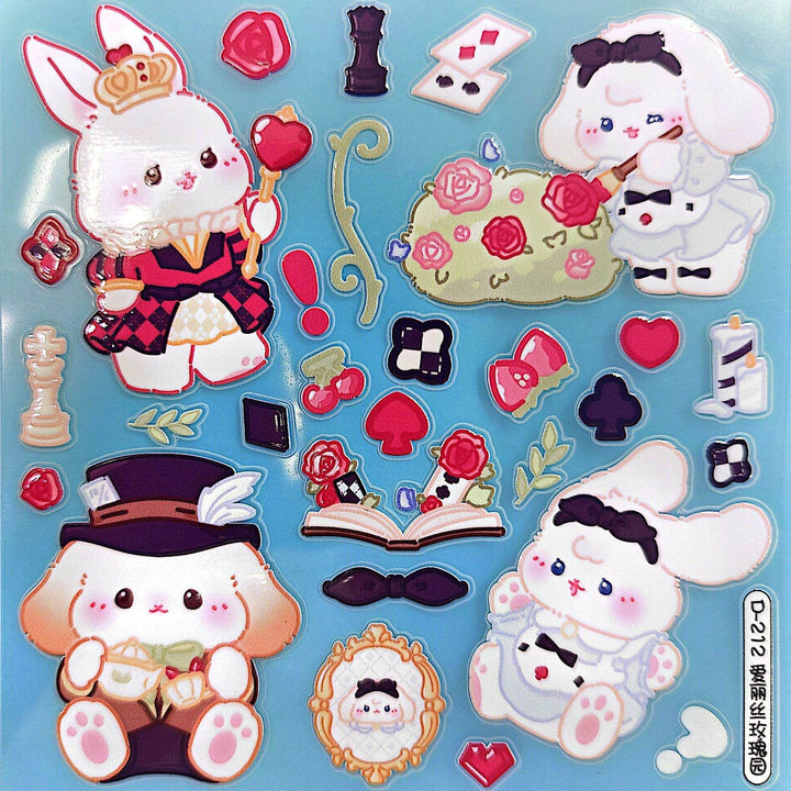 Embossed Sticker/Waterproof and Oil-Proof/DIY Handmade - Leokee case