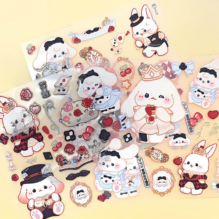 Embossed Sticker/Waterproof and Oil-Proof/DIY Handmade - Leokee case