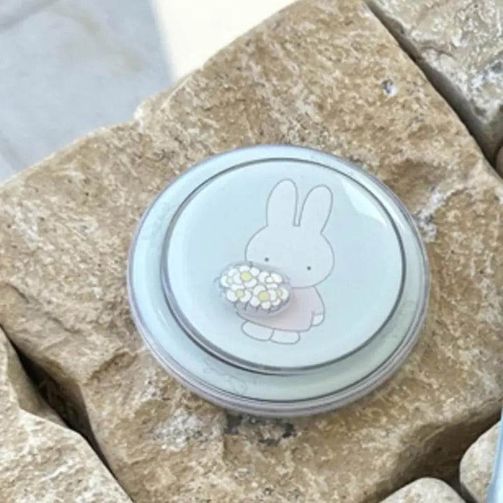 Miffy Kawaii Cartoon Mobile Phone Case Cute Anime Rabbit magnetic holder Phone Case Suitable For Iphone16Promax15Promax14Pro - Leokee case