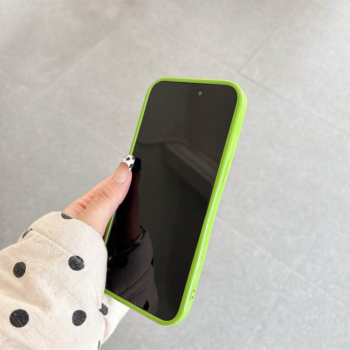 DIY phone case 2-in-1 transparent recessed shockproof case - Leokee case