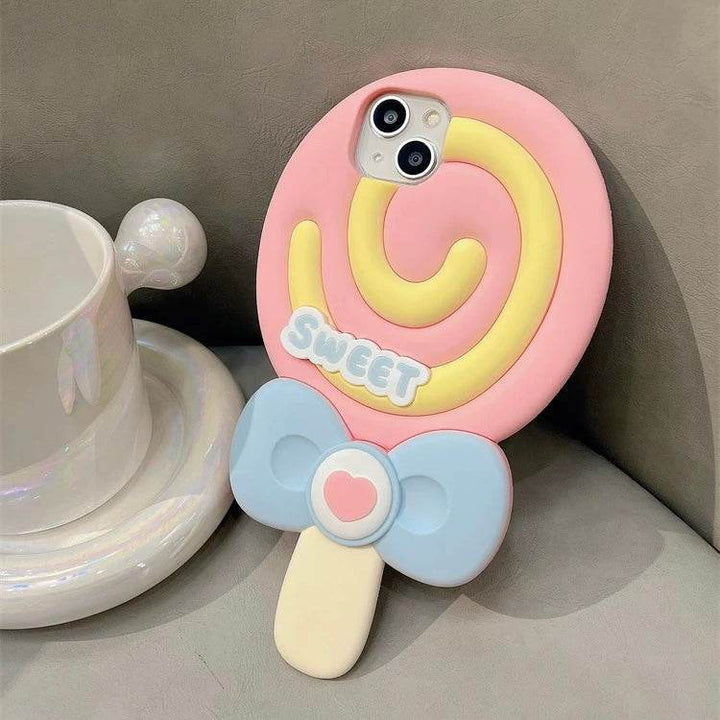 Three-dimensional lollipop phone case - Leokee case