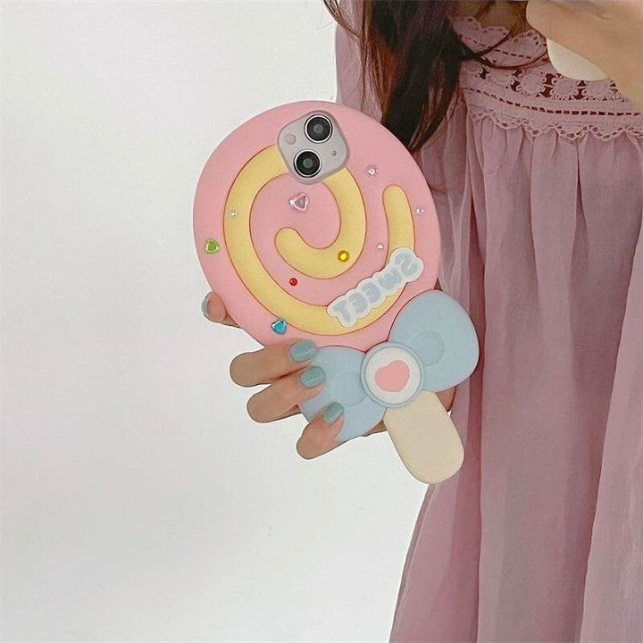 Three-dimensional lollipop phone case - Leokee case