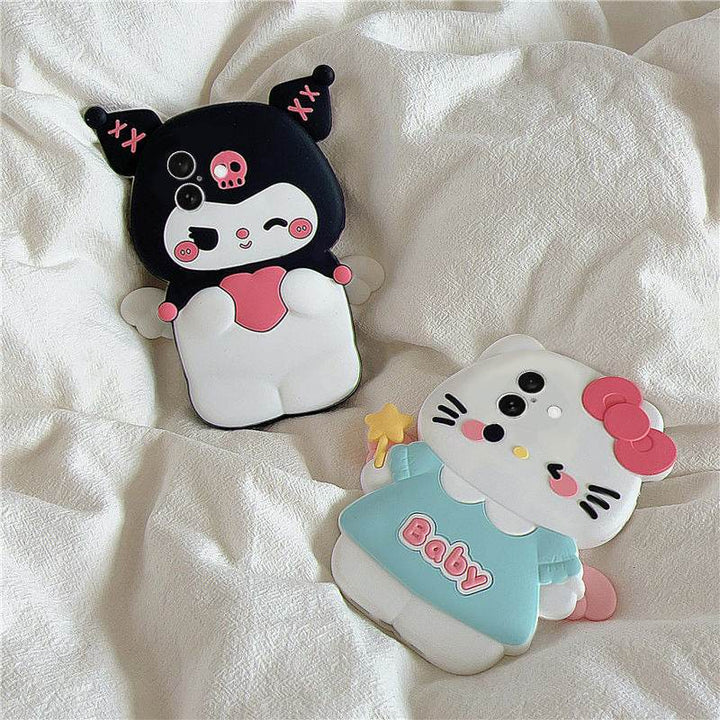 Kurumi KT Cat Phone Case - Leokee case