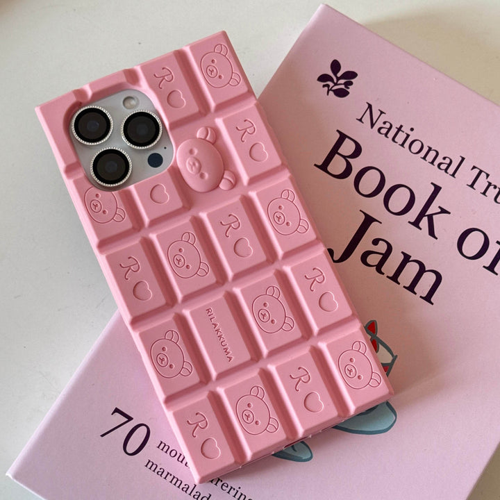 Stereo Chocolate Bear Phone Case - Leokee case