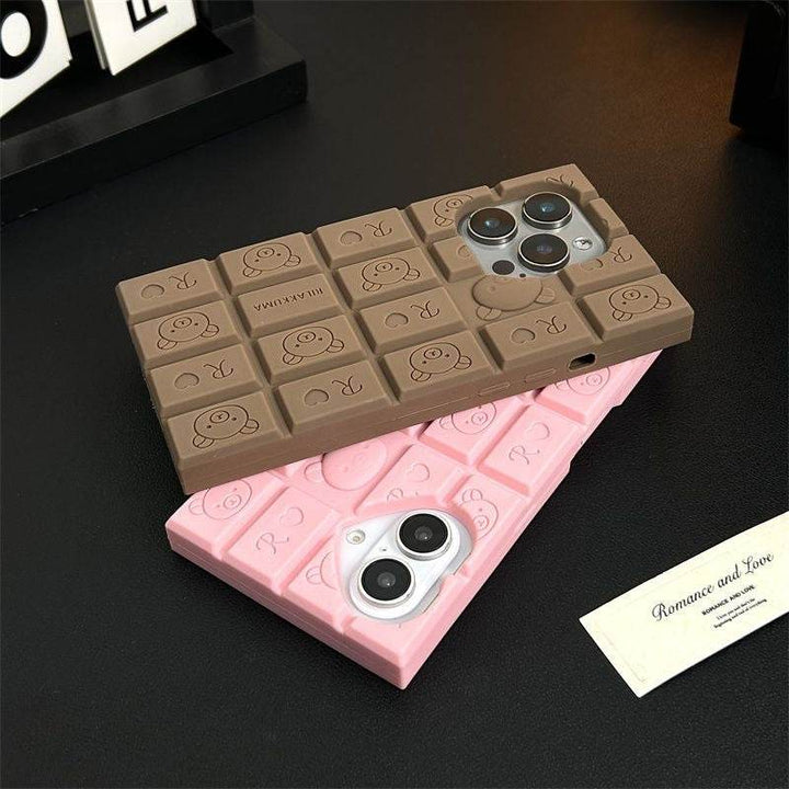 Stereo Chocolate Bear Phone Case - Leokee case