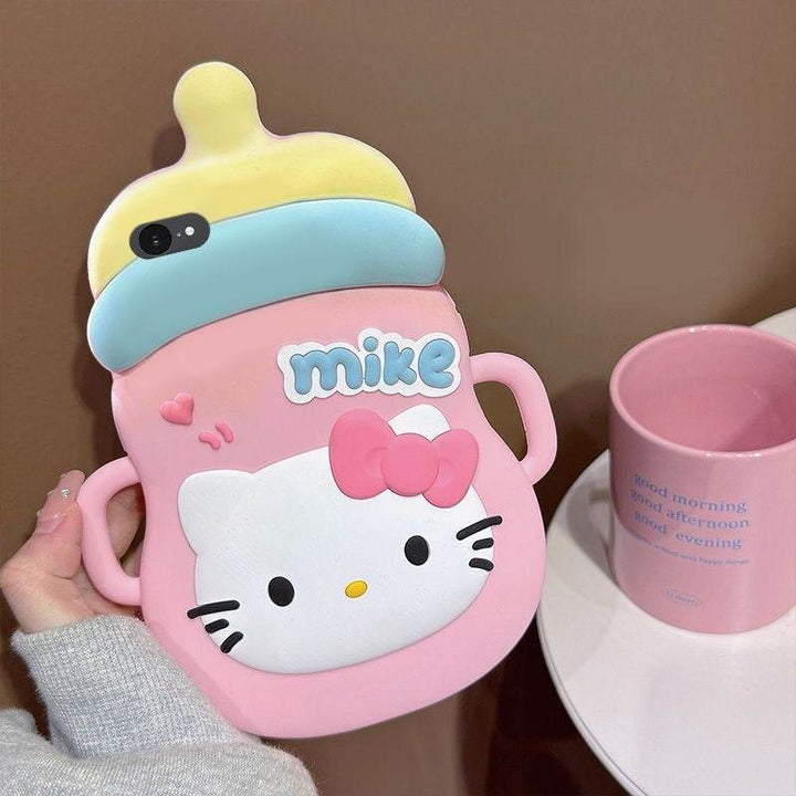 Cute Bottle KT Cat Phone Case - Leokee case