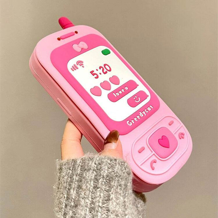 Pink Sliding Makeup Mirror Big Brother Phone Case - Leokee case
