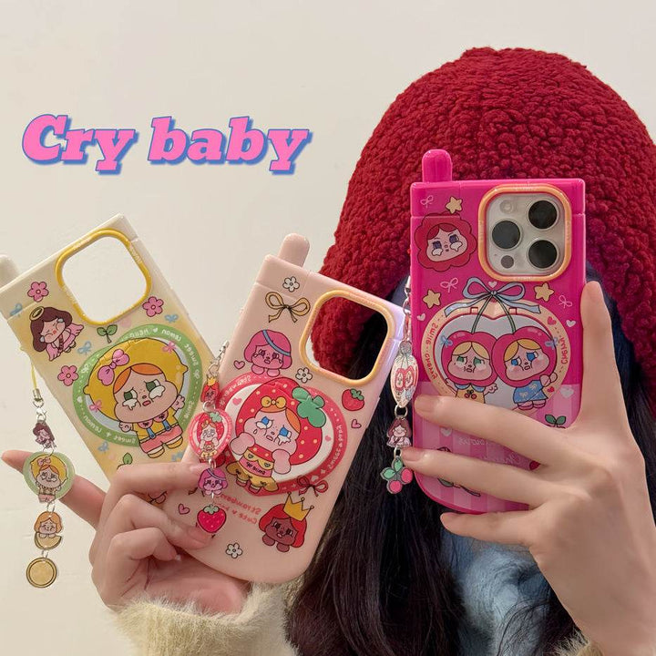 Love Flip Mirror Big Brother Phone Case - Leokee case