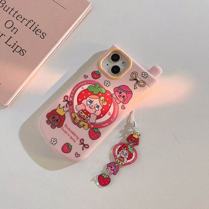 Love Flip Mirror Big Brother Phone Case - Leokee case