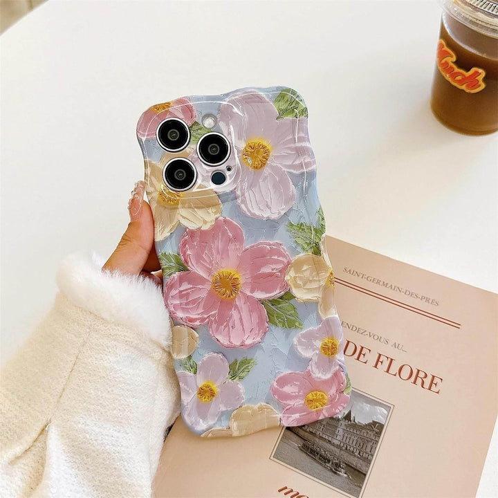Oil Painting Flower Phone Case - Leokee case