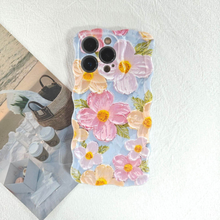 Oil Painting Flower Phone Case - Leokee case
