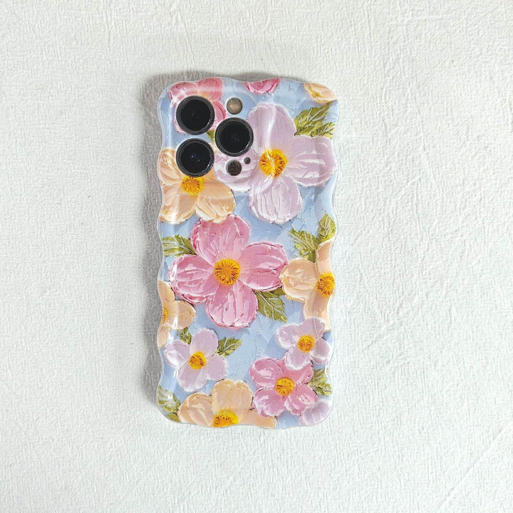 Oil Painting Flower Phone Case - Leokee case