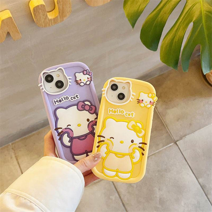 Cute Kitty Cat Cell Phone case - Leokee case