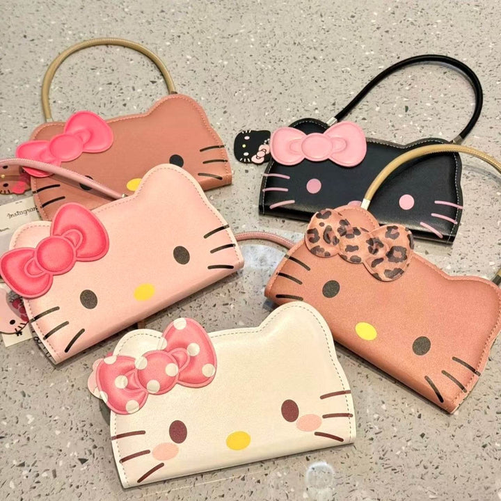 Cartoon Folding Flip KT Cat Phone Case - Leokee case
