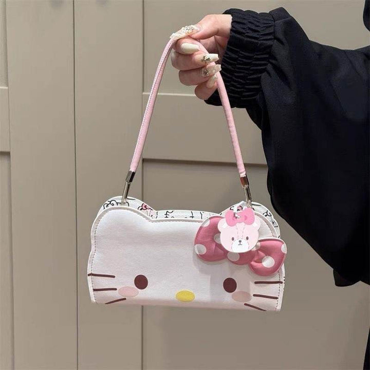 Cartoon Folding Flip KT Cat Phone Case - Leokee case