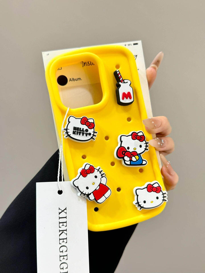 ins style cute kitty cat cell phone case - Leokee case