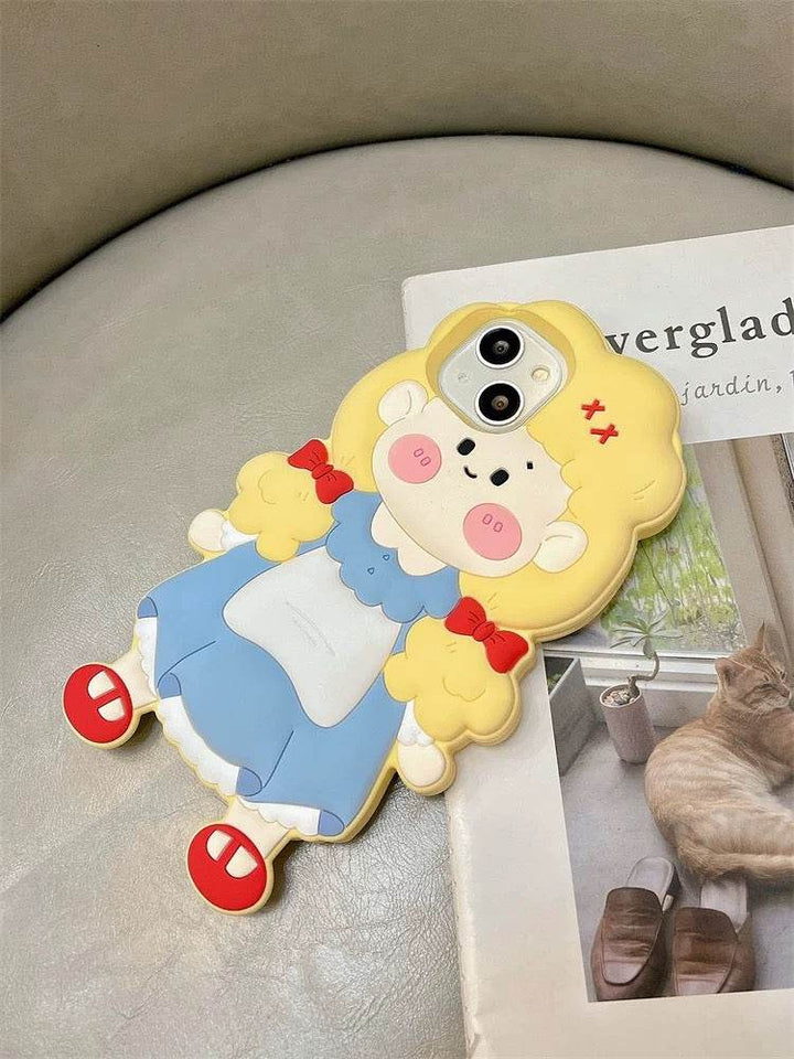 Cute Mini Girl iPhone Case - Leokee case