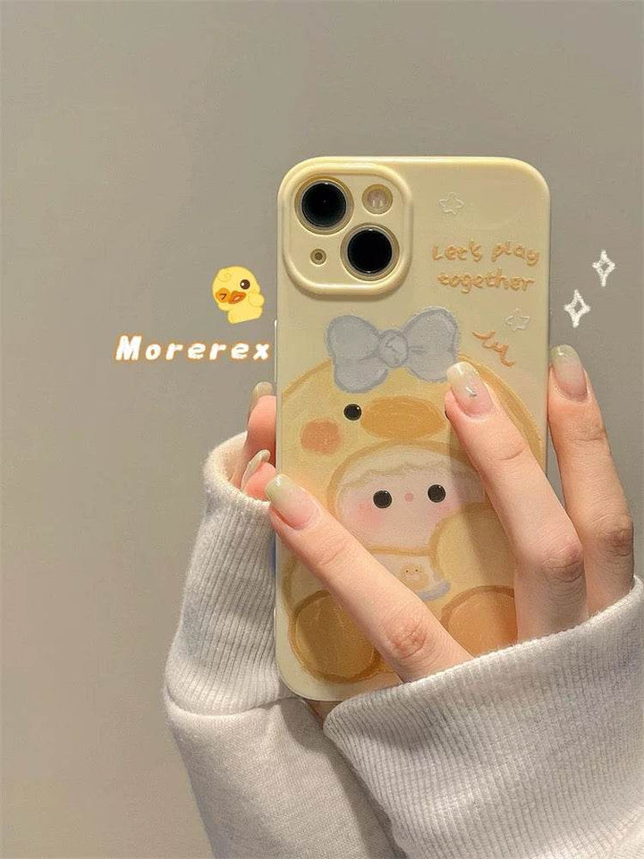 Cute Duckling iPhone Case - Leokee case