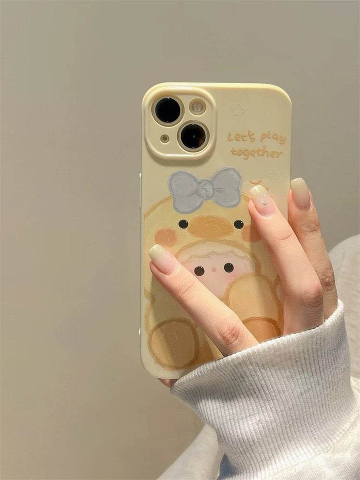 Cute Duckling iPhone Case - Leokee case