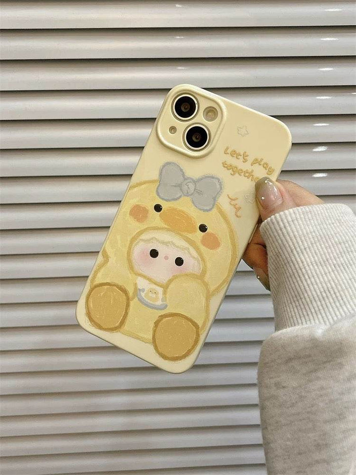 Cute Duckling iPhone Case - Leokee case
