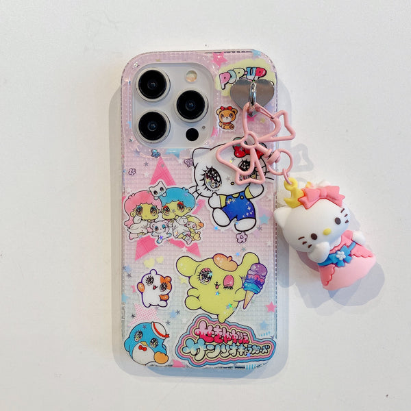 Cartoon Paradise with Chain