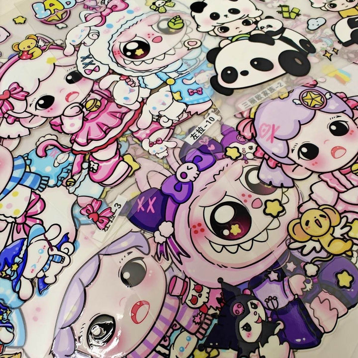 Embossed Sticker/Waterproof and Oil-Proof/DIY Handmade - Leokee case