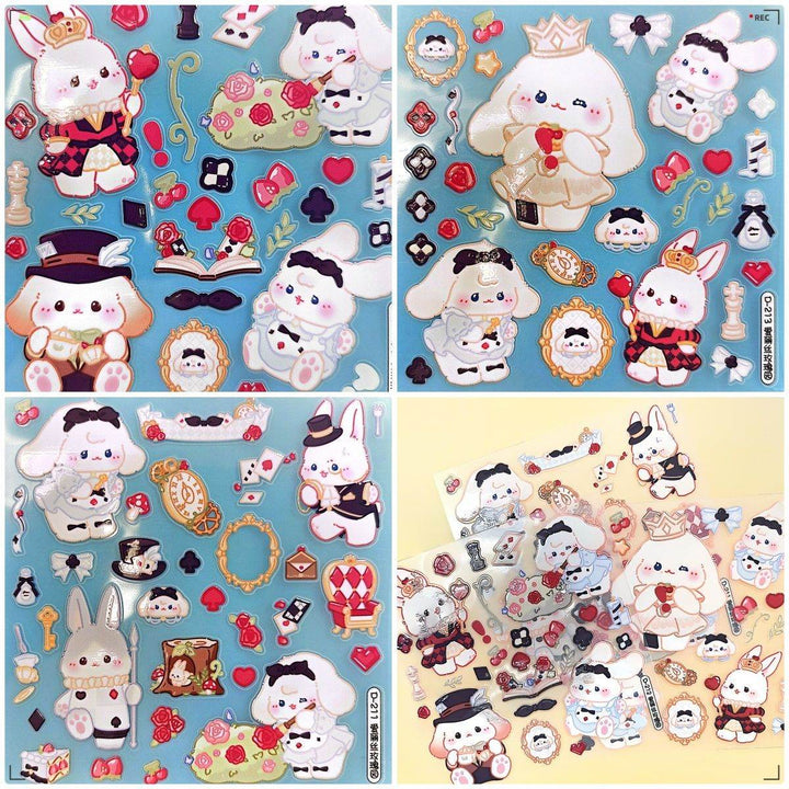 Embossed Sticker/Waterproof and Oil-Proof/DIY Handmade - Leokee case