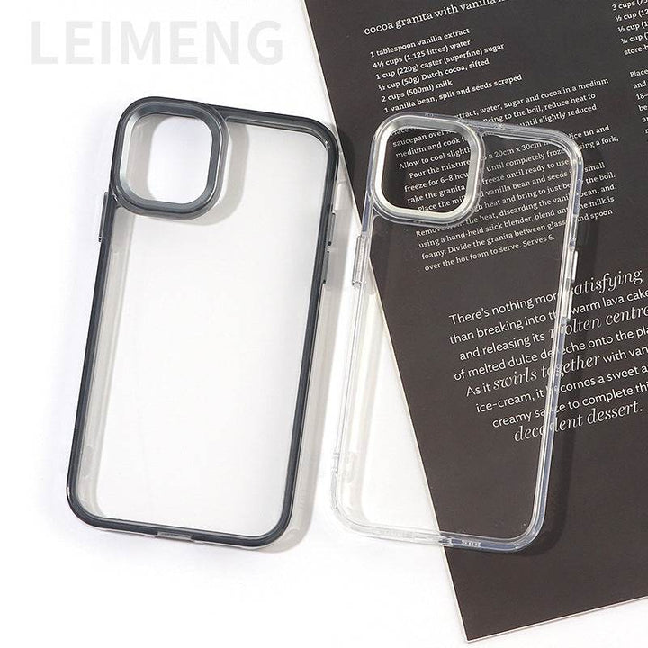 Simple and transparent phone case that can be customized - Leokee case