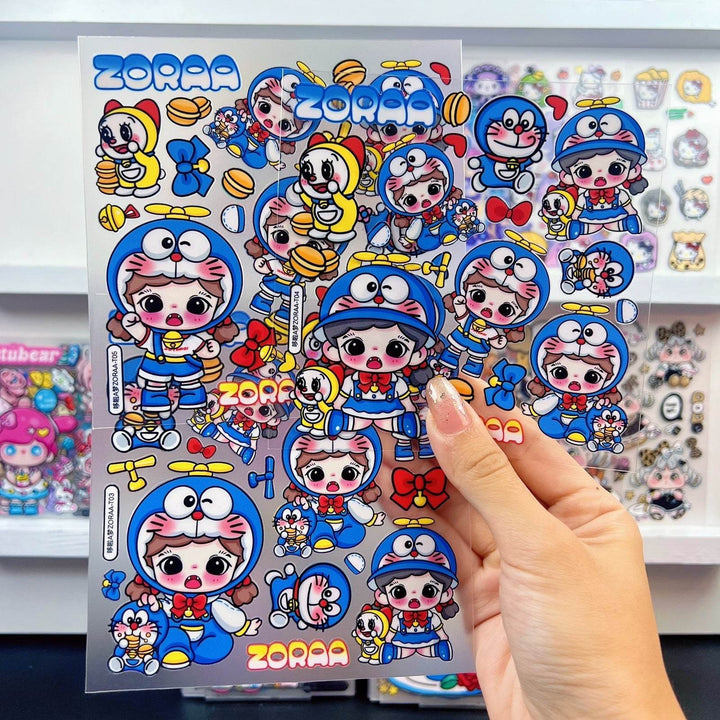 DORA Sticker Series【Matte Embossed Stickers】diy - Leokee case