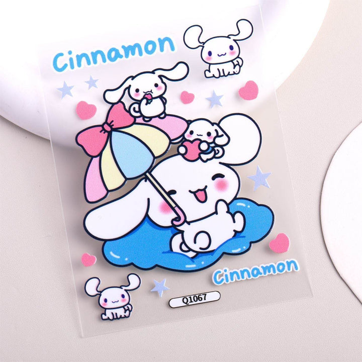 Cute Pink Jelly Stickers ins Good-looking diy 3D Cartoon Super Cute Tablet Camera Notebook - Leokee case